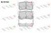 FTE BL1015A2 Brake Pad Set, disc brake